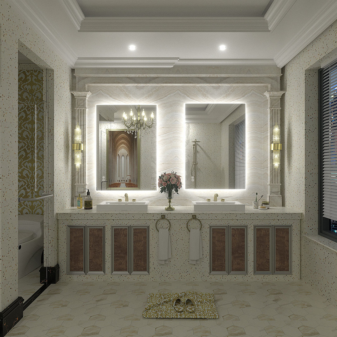 Aevar UL Certified LED Anti-Fog Tempered Glass Bathroom/Vanity Mirror with 3-Year Warranty